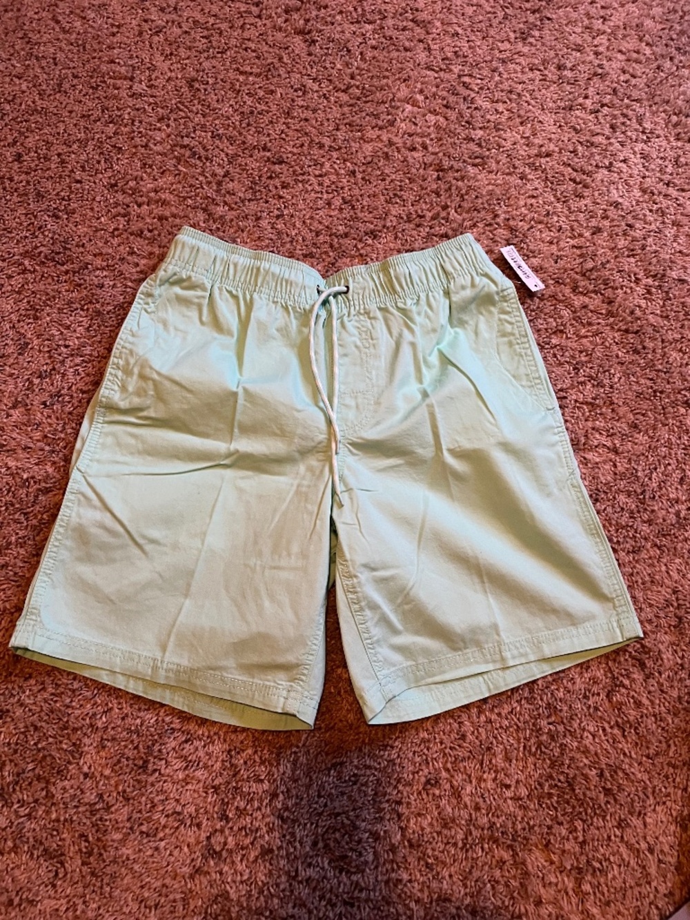Amazon Essentials size small green shorts